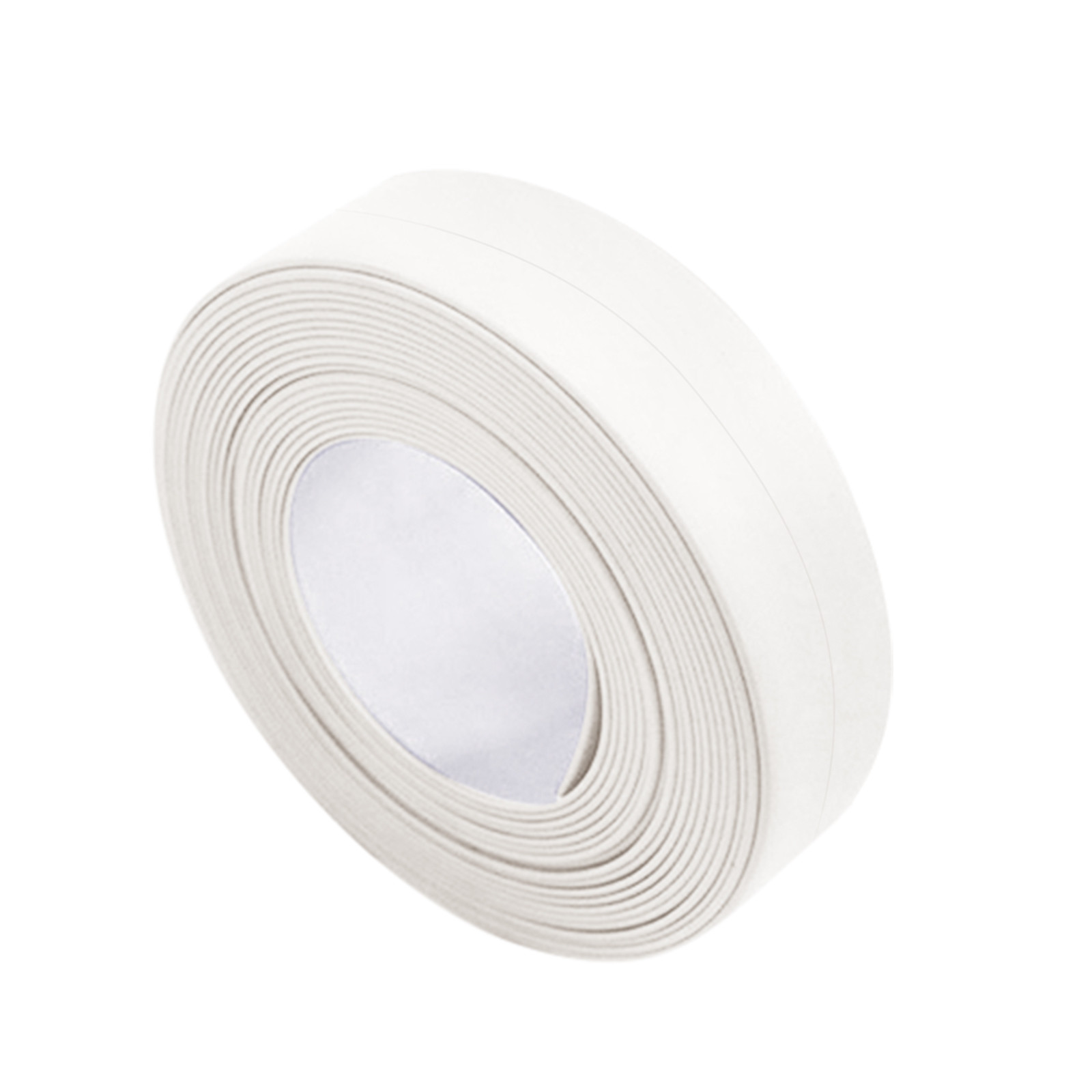 thumbnail image 2 of Cinta autoadhesiva de PVC impermeable para fregaderos de cocina - 2 m de longitud, se puede doblar 90°, antimoho para sellar el lavabo y el inodoro, 2 of 2